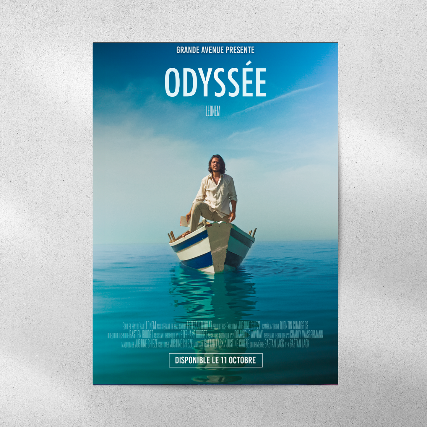 Poster dédicacé " Odyssée" B2